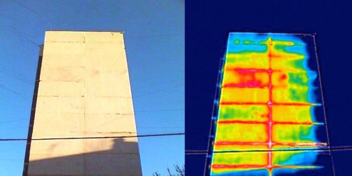 Тепловизионное обследование зданий в Благовещенске